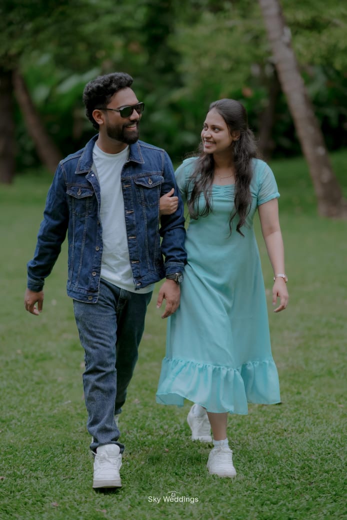Couple enjoying a walk